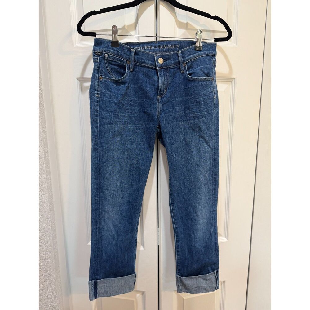 Citizens of Humanity Women's Dani Cropped Straight Leg Jeans Size 26x23